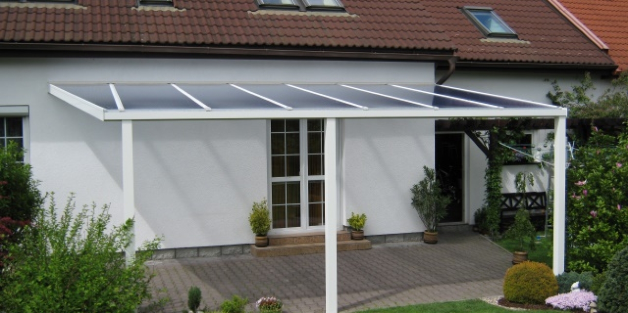 Hliníková pergola lze rozšířit na zimní zahradu