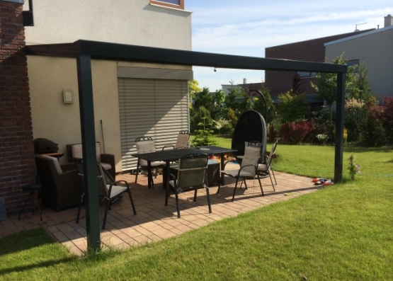 Pergola z kvalitních hliníkových slitin