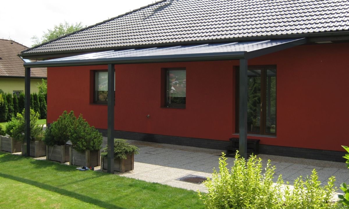 pergola z hliníkových profilů