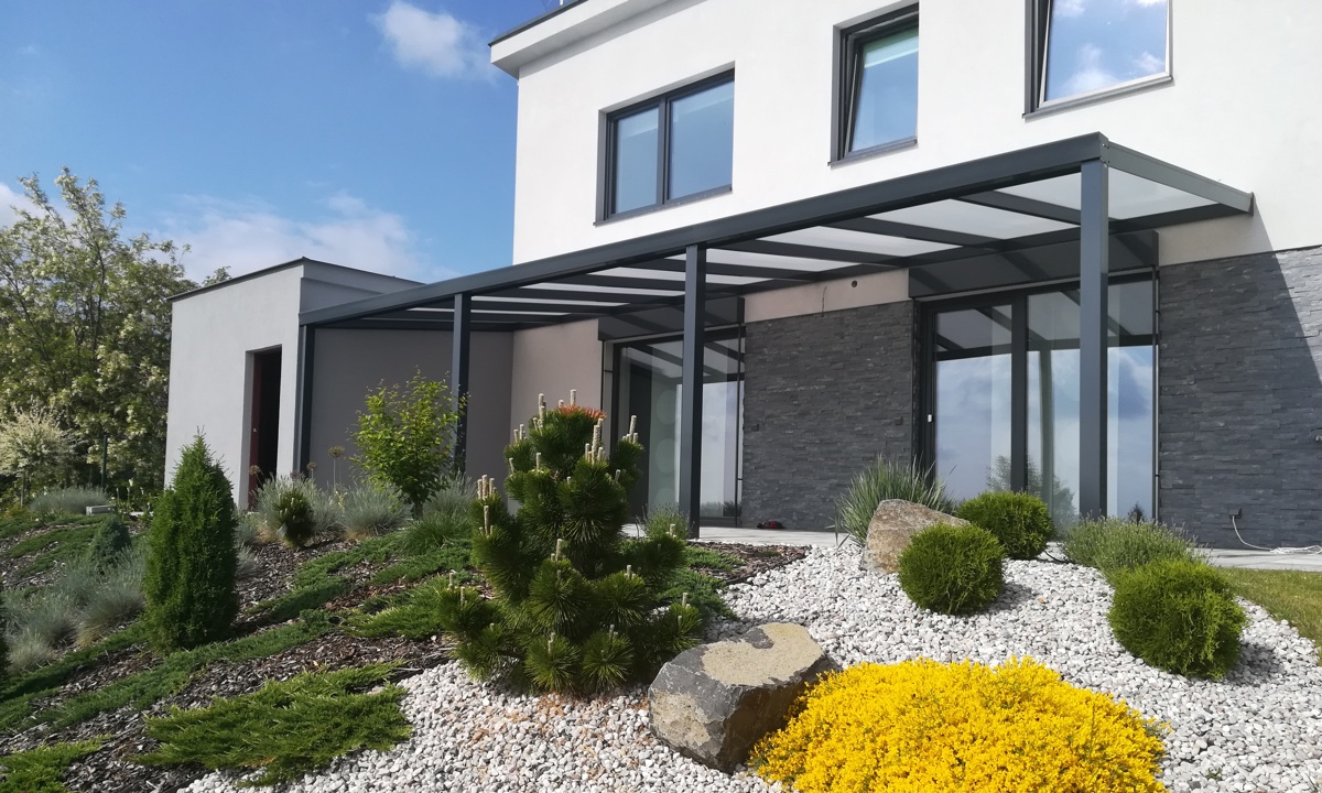 luxusní hliníková pergola