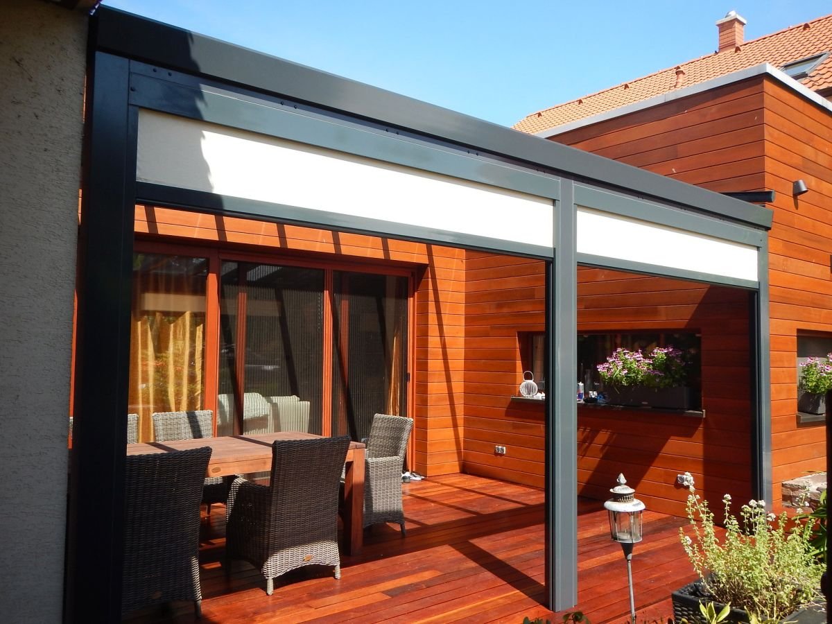 stinící prvky a doplňky k hliníkovým pergolám