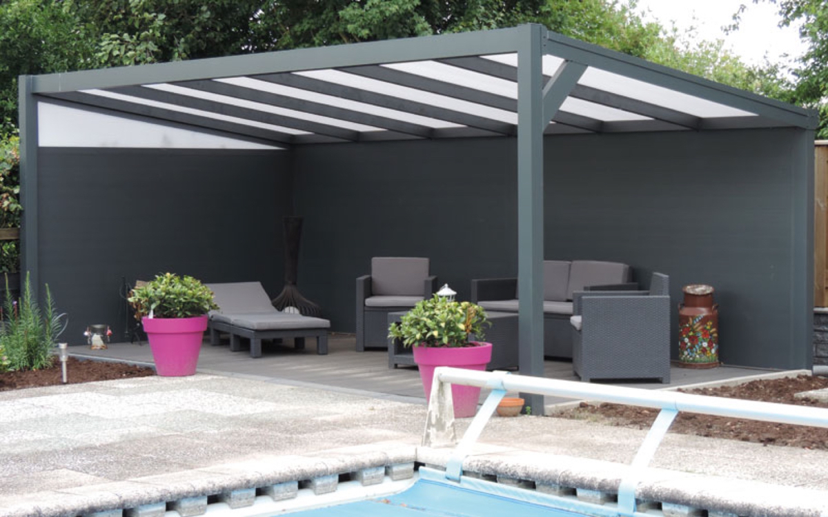 hliníkové pergoly a další hliníkové konstrukce